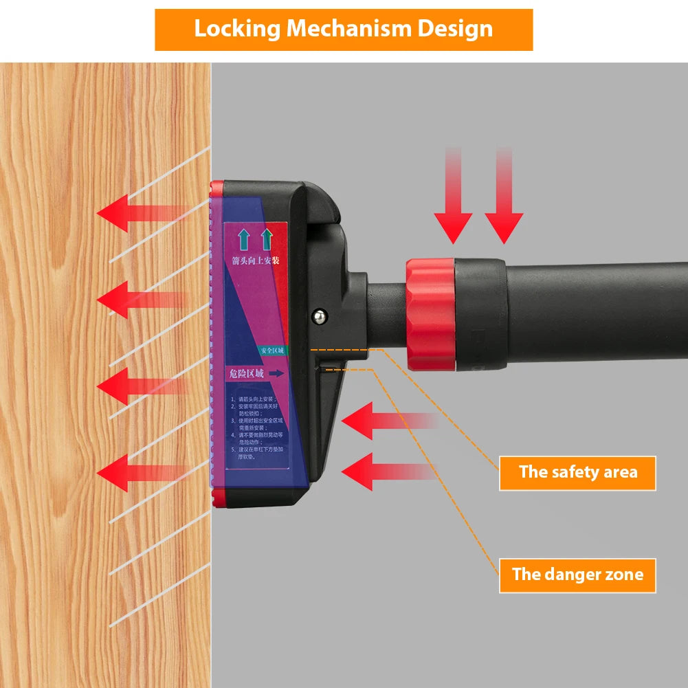 Pull-up Bars with Level Gauge 69-92cm