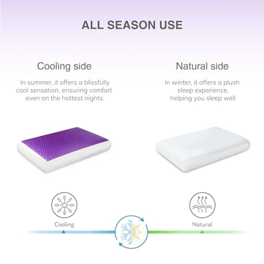 Cooling Gel Memory Foam Pillow