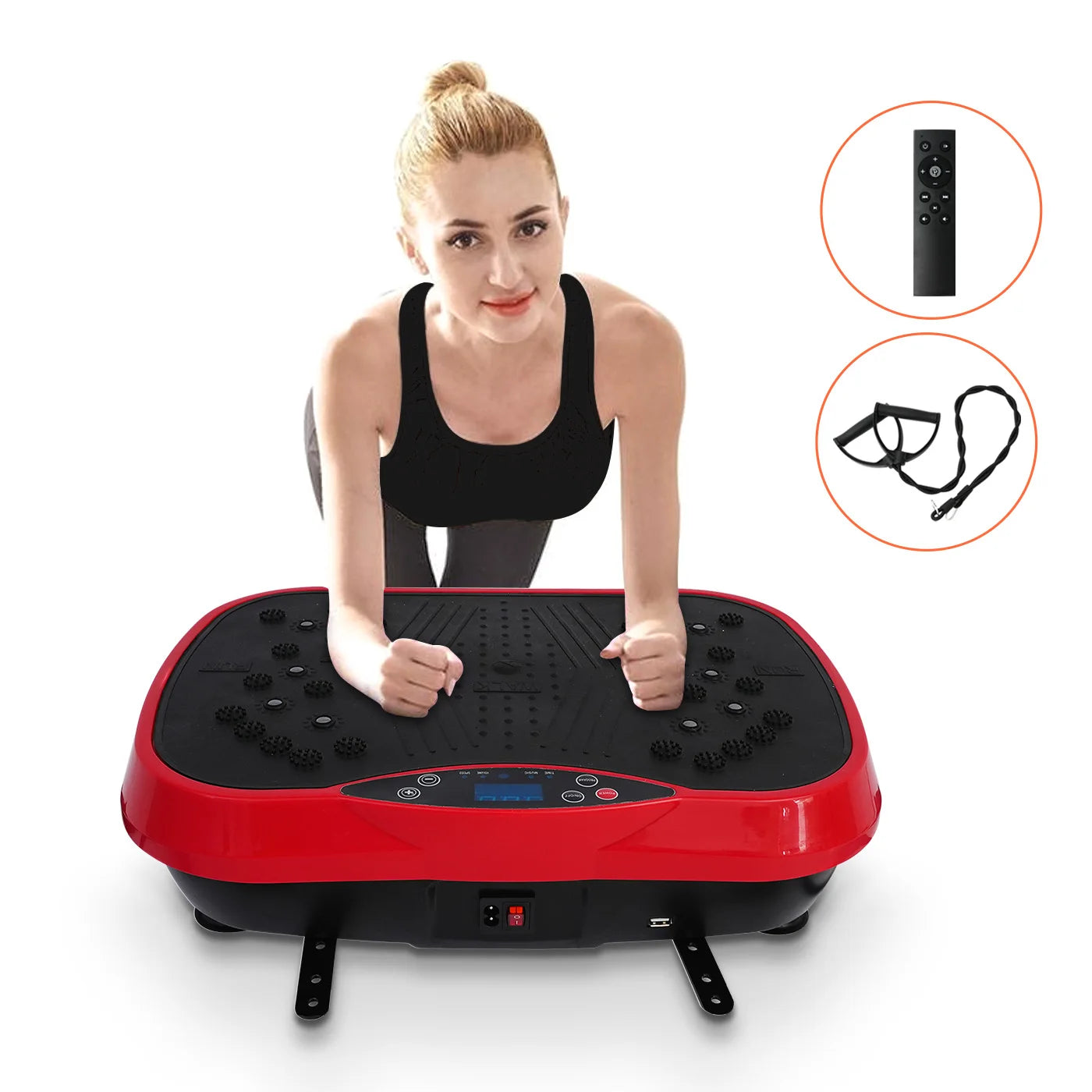 Work Out on this Vibration Plate Exercise Machine