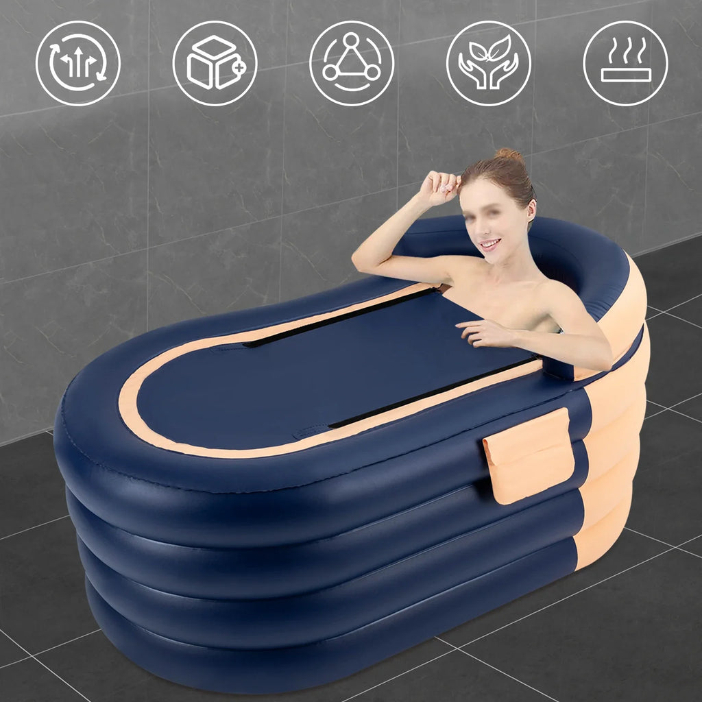 Inflatable Bathtub Portable Blow Up Hot Tub