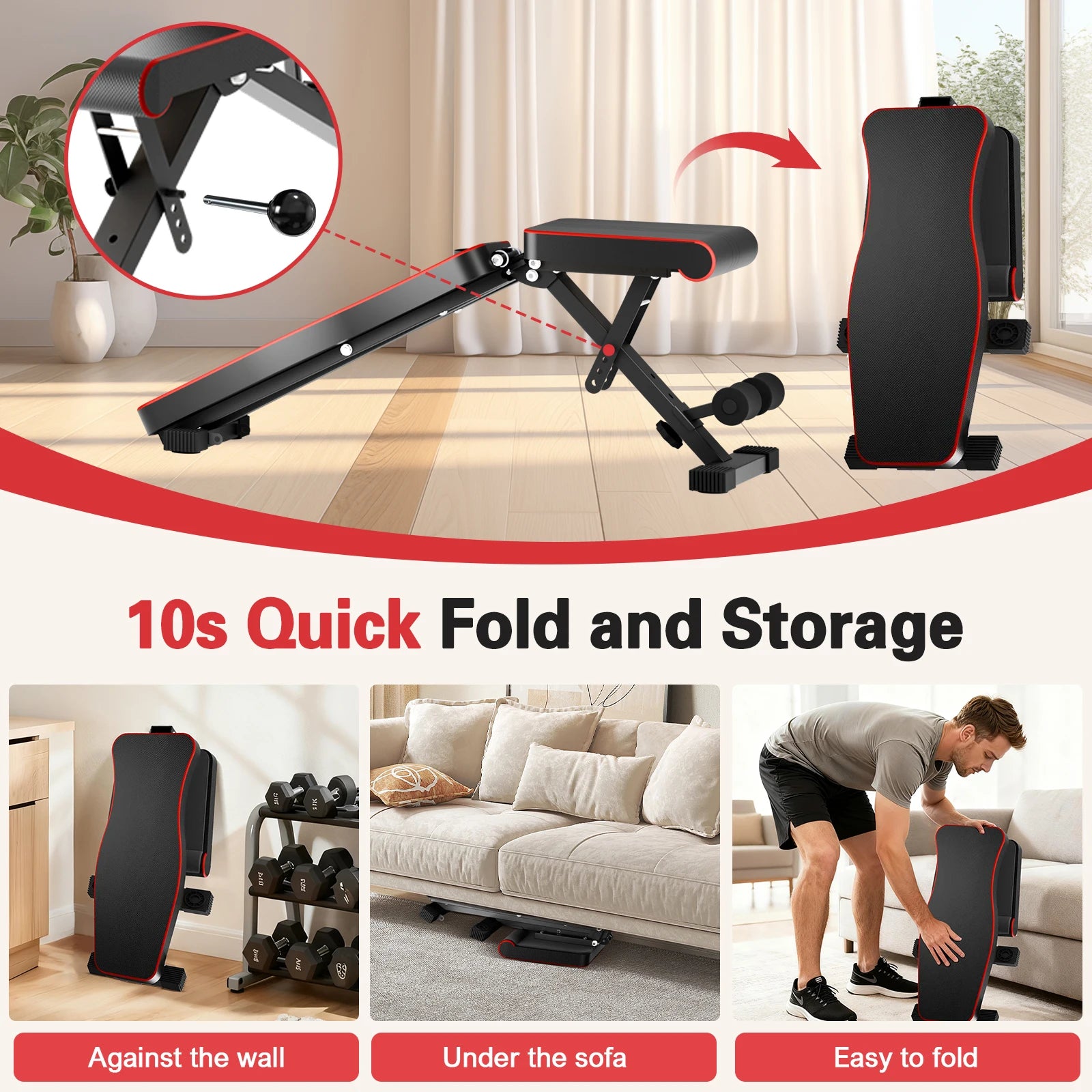 Multifunctional Dumbbell Bench
