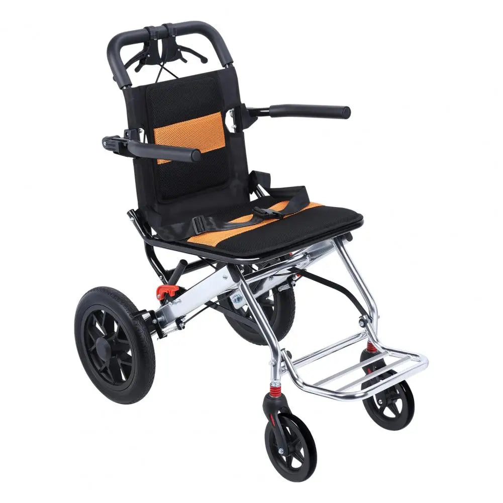 Wheelchair, Lightweight Foldable Transport chair