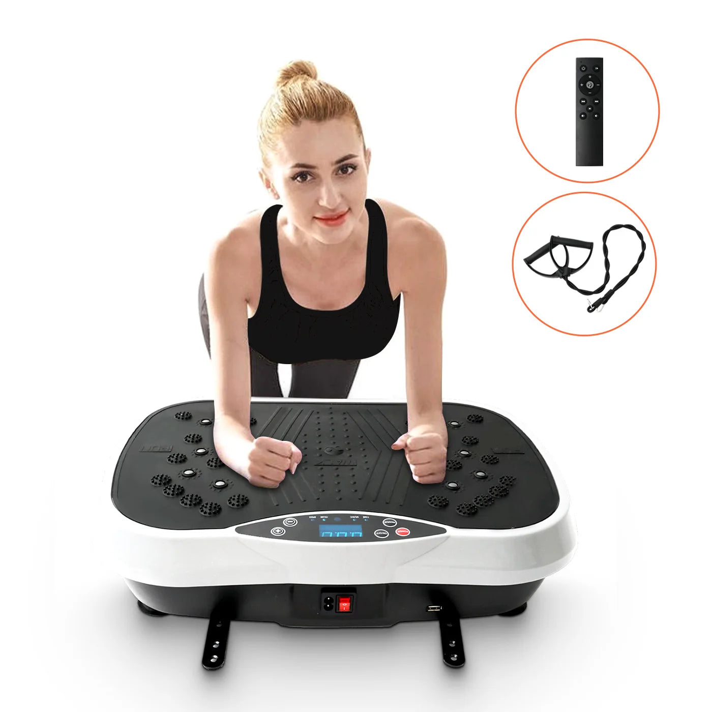 Work Out on this Vibration Plate Exercise Machine
