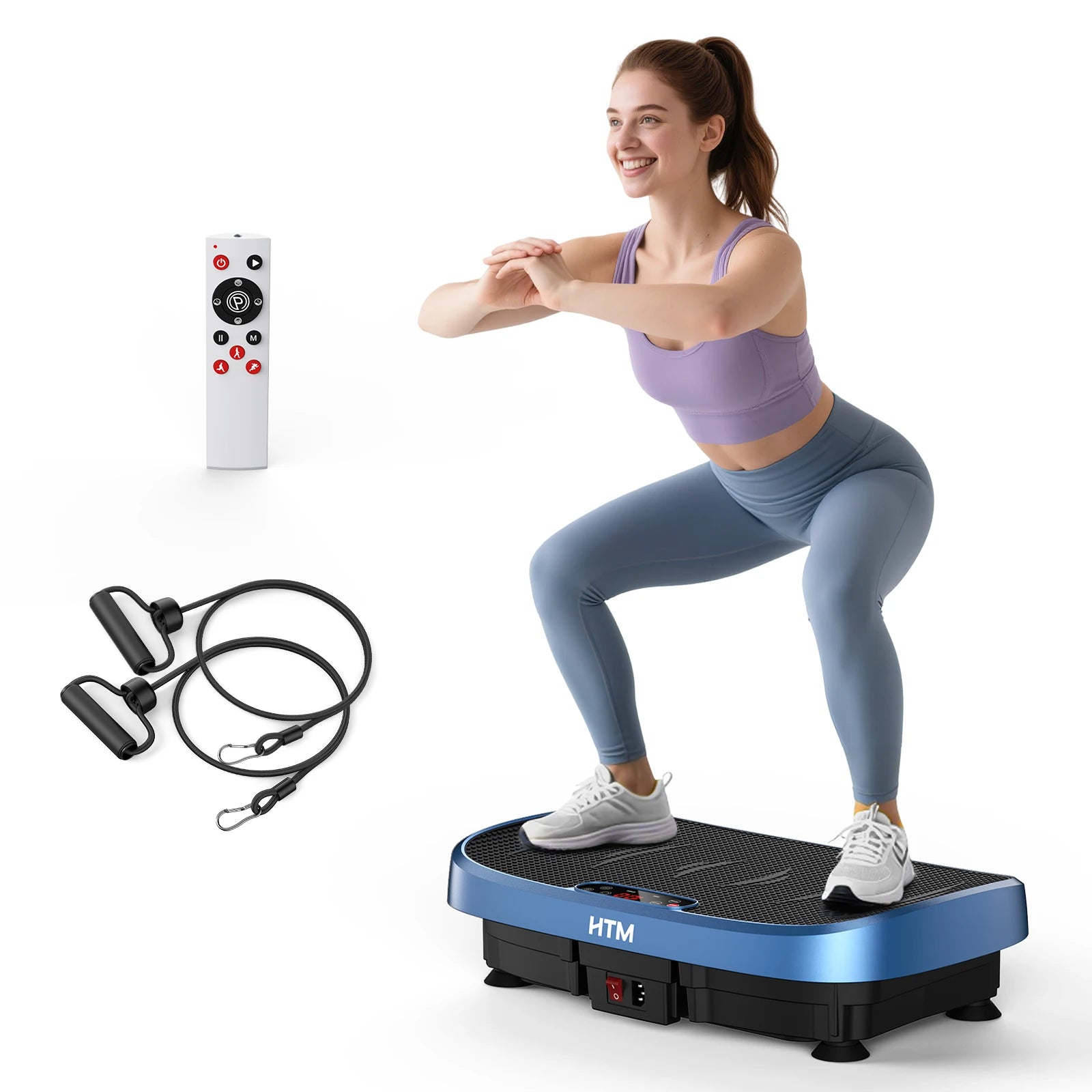 Magnetic Vibration Plate Exercise Machine