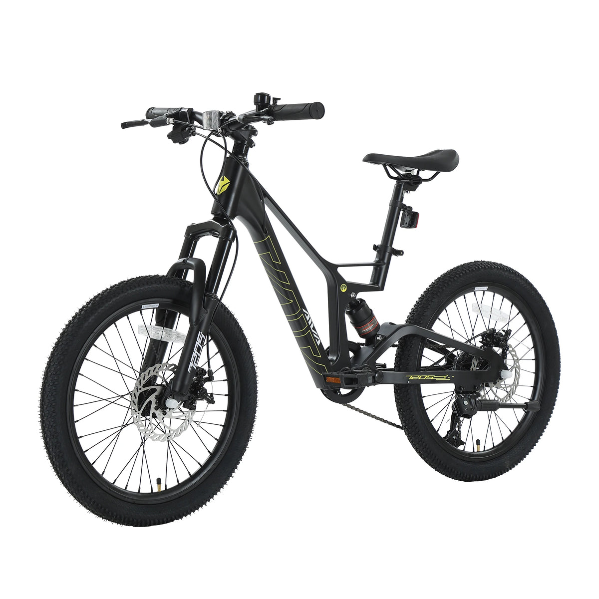 20 Inch City Bike, 7-Speed Commute Bicycle for Teens & Adults