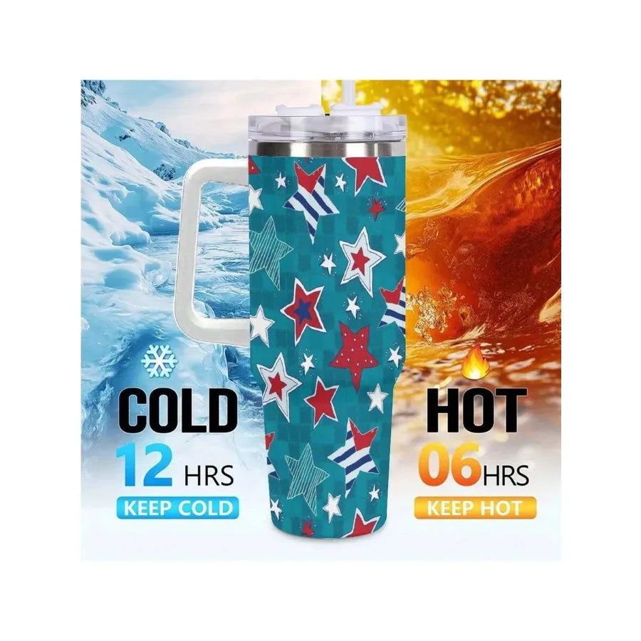 40oz Stainless Steel Tumbler - Double Wall Insulated Travel Mug