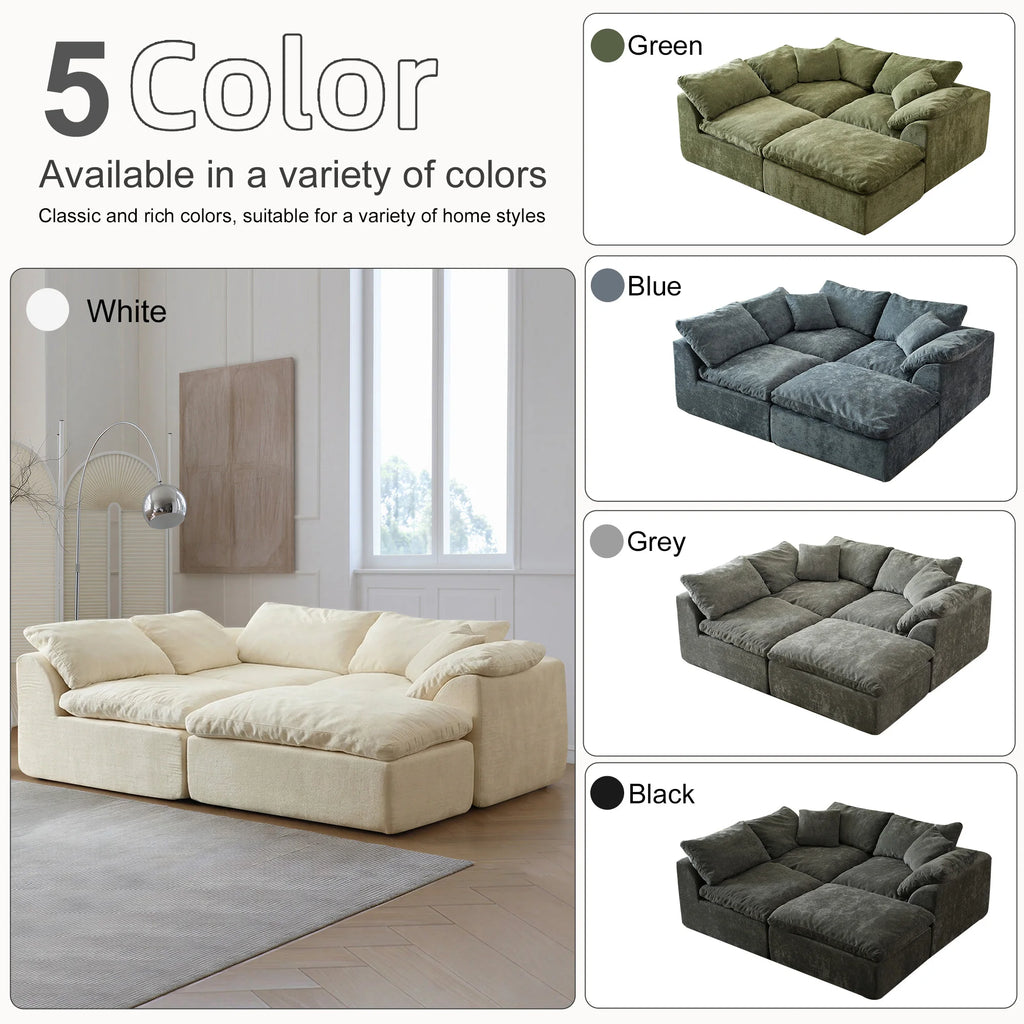 Modern Modular Sectional Sofa Cloud Couch
