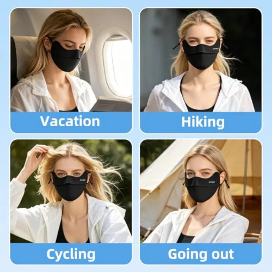 Face cover for sun protection