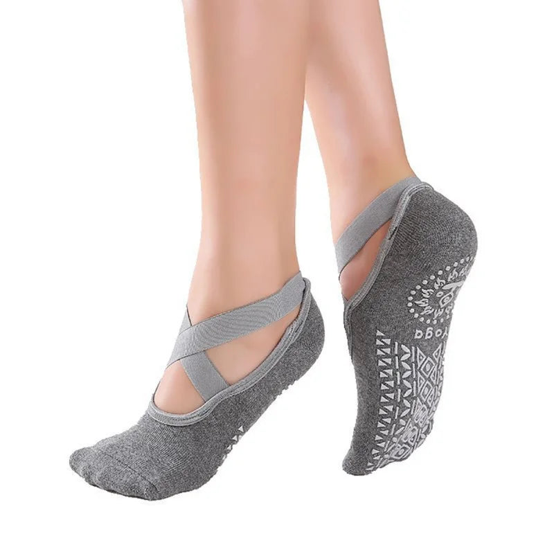 Pilates/Yoga/Dance Socks Anti-Slip Breathable