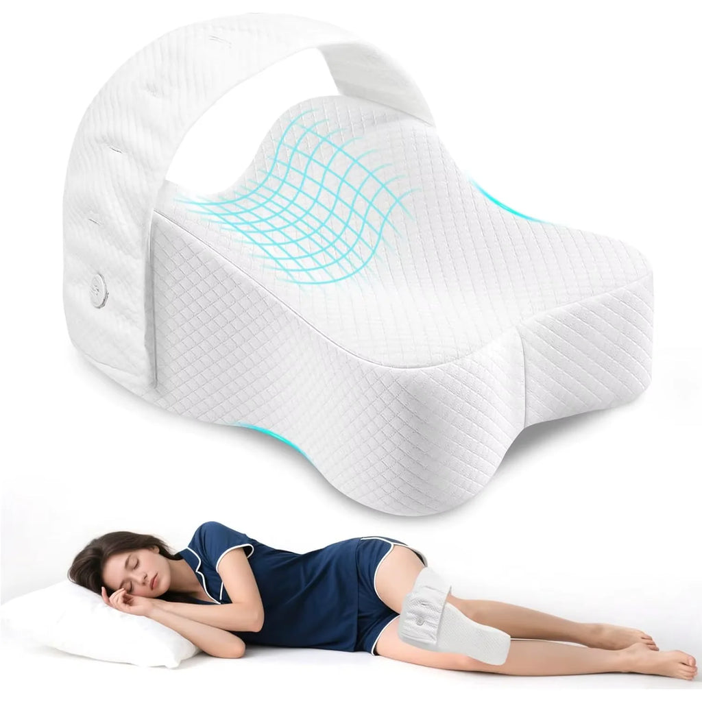 Memory Foam Between Legs Knee Pillow for Side Sleeping