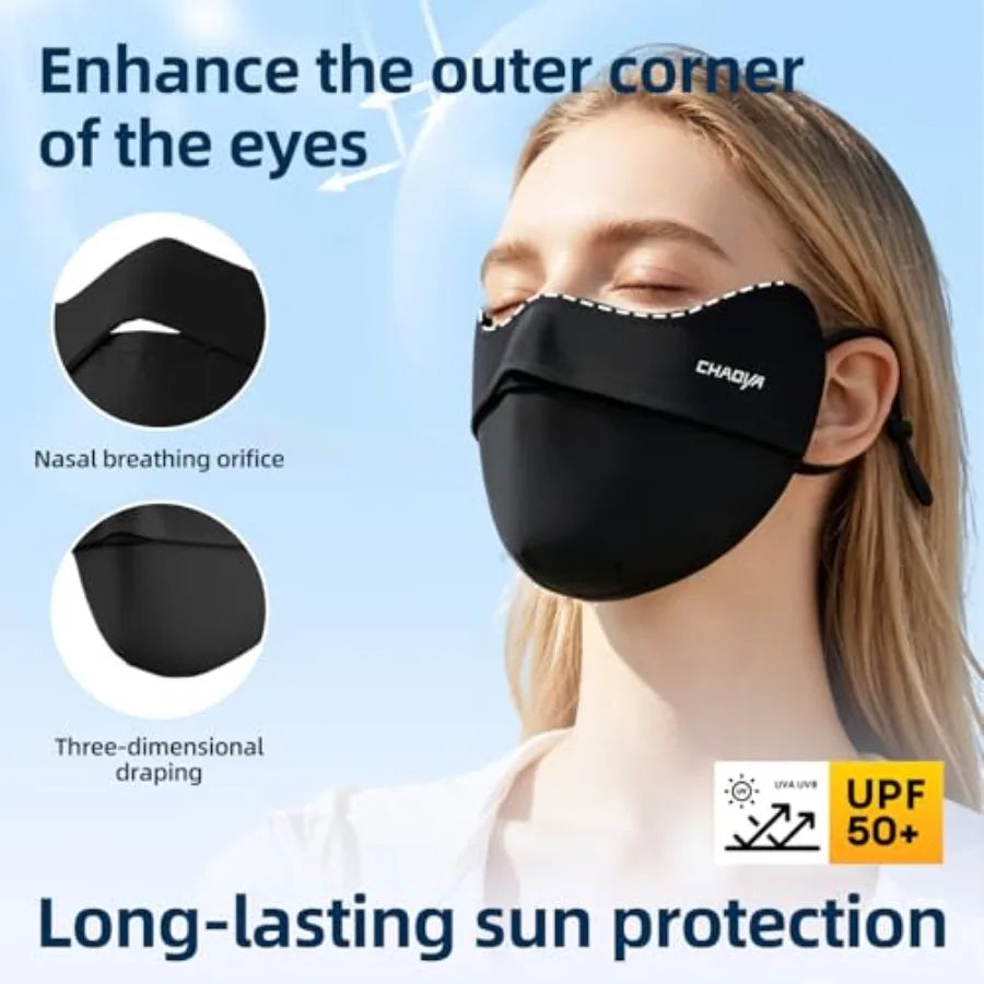 Face cover for sun protection