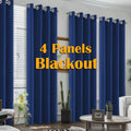 4 PCS Blackout Curtains