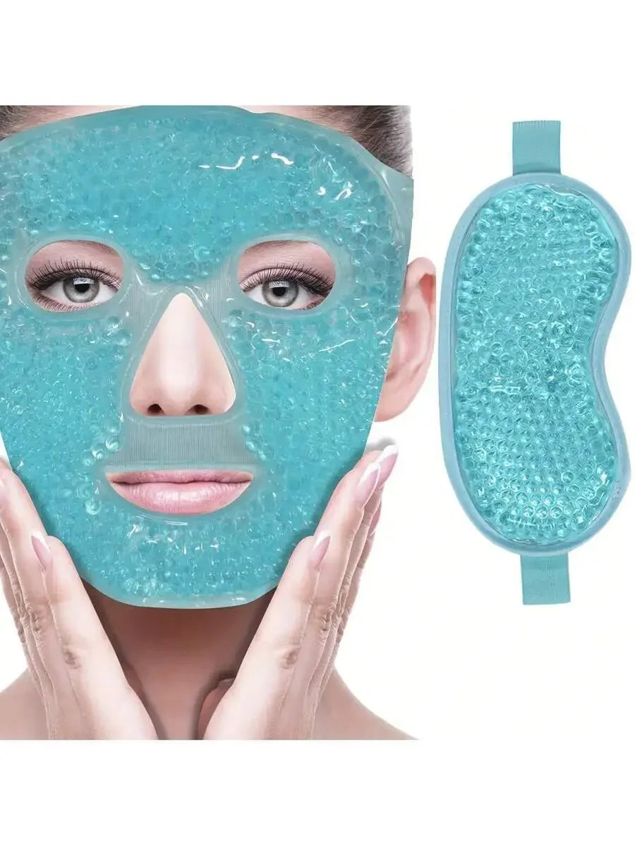 Reusable Gel Bead Facial Mask And Eye Mask