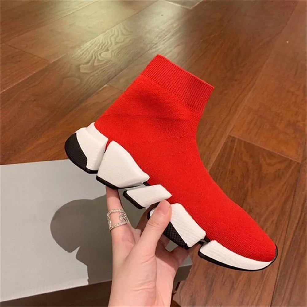 High Top Socks Shoes, Couples Casual Sport shoes