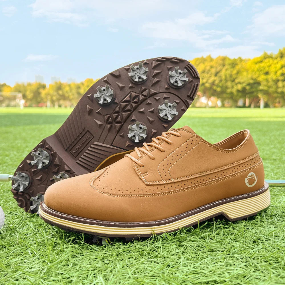New Golf Shoes Spikes Men Golf Sneakers