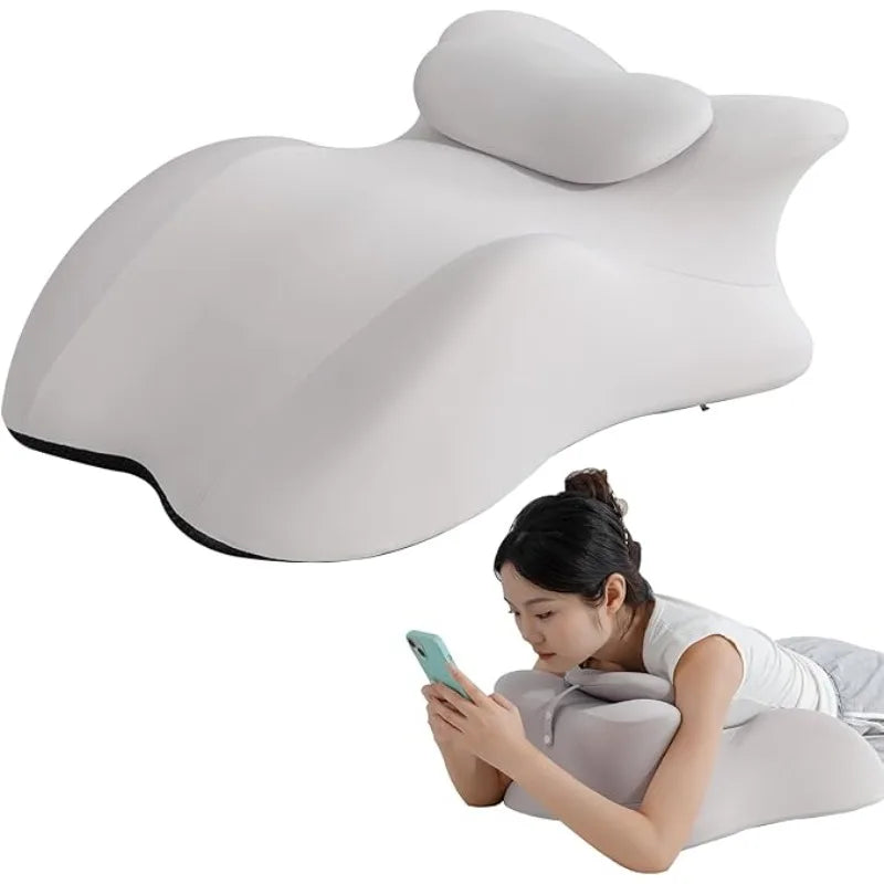 Adjustable Headrest Reading Pillow for Bed Adults
