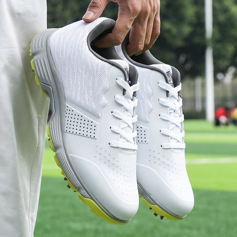 New Golf Shoes Men Spikes Golf Sneakers Anti Slip Walking Footwear