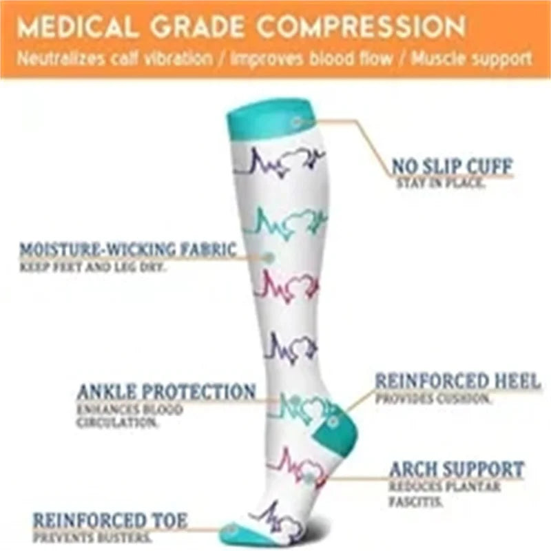 Compression Socks , Athletic & Medical Socks For Men & Women