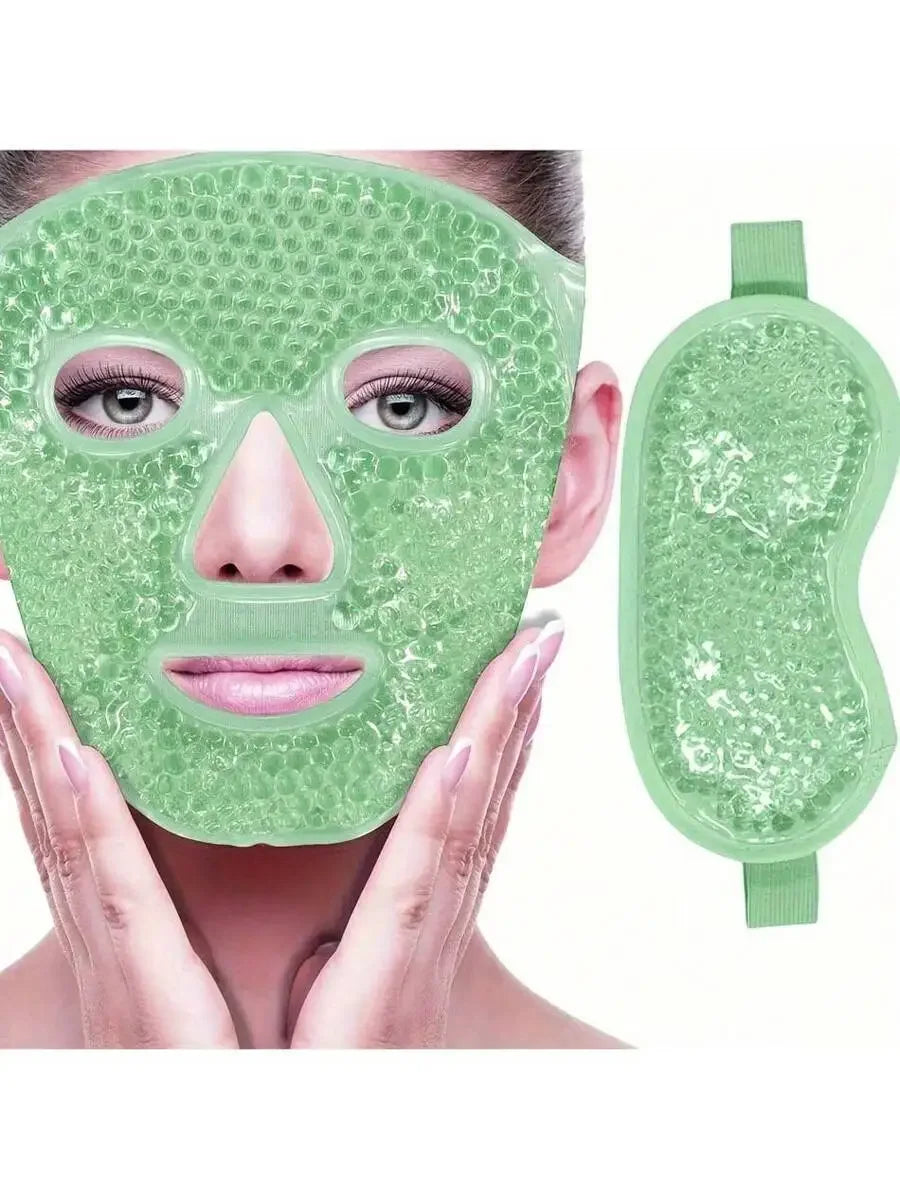 Reusable Gel Bead Facial Mask And Eye Mask