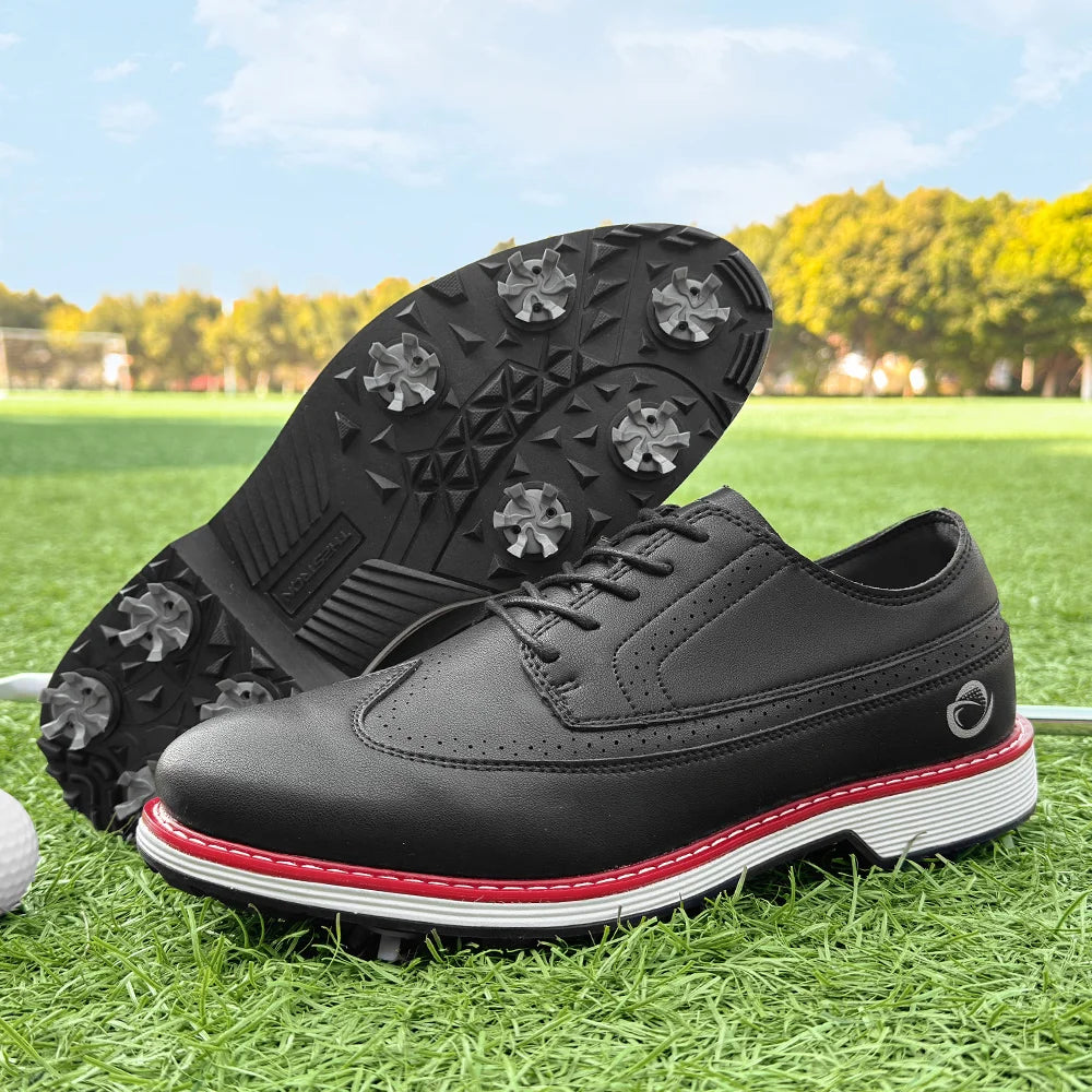 New Golf Shoes Spikes Men Golf Sneakers
