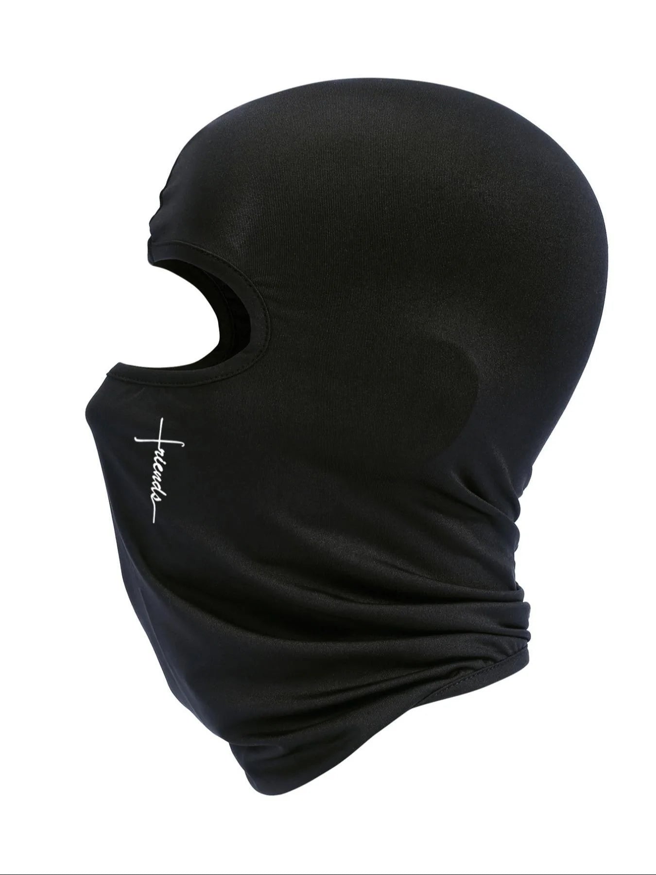 Vertical Cross Faith Embroidered Unisex Balaclava Full Face Mask