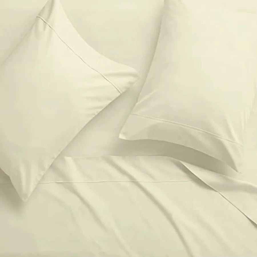 100% Egyptian Cotton Sheets for Queen Size Bed,