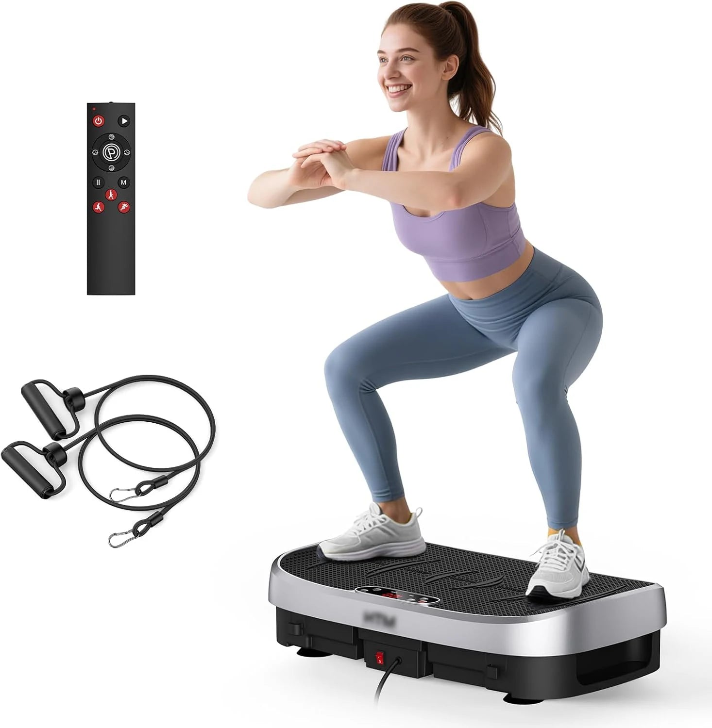 Magnetic Vibration Plate Exercise Machine