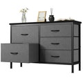 MCQ Cabinet With 5 Fabric Drawers Metal Frame